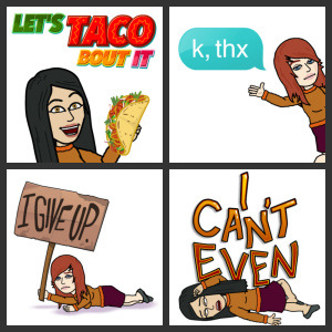 Fun with Bitmoji